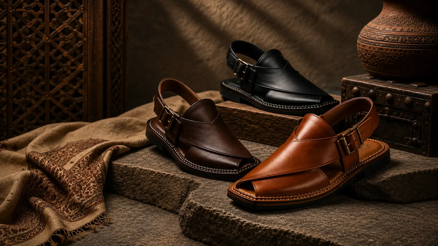 Men Leather Sandals – Rennuce Premium Collection